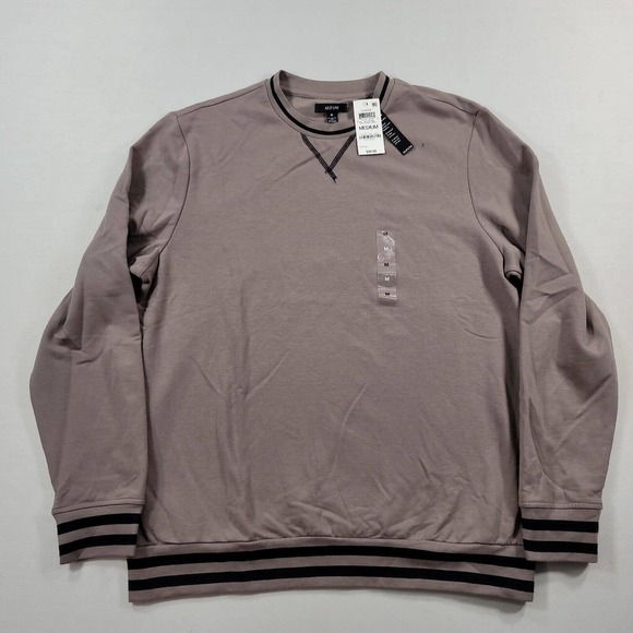 Alfani Fleece‎ Sweatshirt Mens Medium Wallstreet Grey $50 - Picture 2 of 7